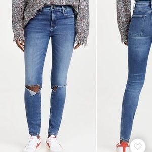 FRAME Le High Skinny Triple Needle Jean